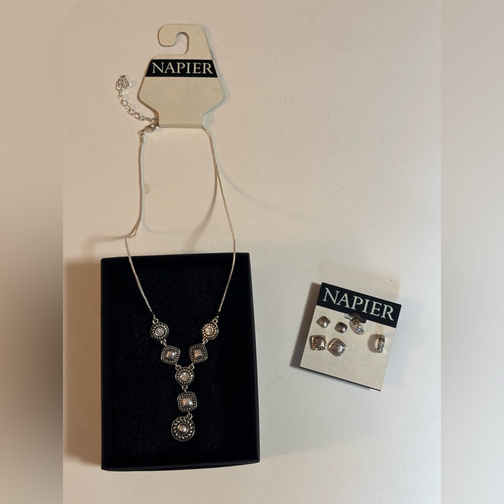 Napier Necklace & Earrings Set